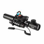 Scope 3 in1 richtkijker 3-9x32, holo scope en laser € 125, Verzenden, Nieuw