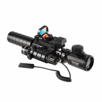 Scope 3 in1 richtkijker 3-9x32, holo scope en laser € 125 beschikbaar voor biedingen