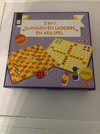 Slangen en Ladders & 4x4 spel, Hobby en Vrije tijd, Gezelschapsspellen | Bordspellen, Drie of vier spelers, Ophalen of Verzenden