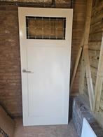 Glas in lood binnendeur, Doe-het-zelf en Verbouw, Ophalen, Gebruikt, 80 tot 100 cm, Binnendeur