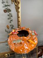 Villa pottery  Vaas met Vogels, Ophalen of Verzenden, Gebruikt