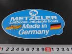 sticker metzeler luftboote inflatable boats made in germany, Verzamelen, Ophalen, Zo goed als nieuw, Bedrijf of Vereniging