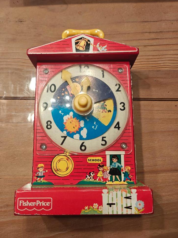 Fisher Price Teaching Klok, Kinderen en Baby's, Speelgoed | Fisher-Price, Gebruikt, Overige typen, Met geluid, Ophalen of Verzenden