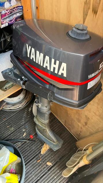 Yamaha 5pk buitenboordmotor (kortstaart) beschikbaar voor biedingen