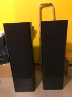Vintage Eltax Symphony Luidsprekers, Audio, Tv en Foto, Luidsprekers, Ophalen, Gebruikt, Front, Rear of Stereo speakers, Overige merken