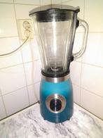 Mooie blauwe blender , heel weinig gebruikt , compl. € 12,-, Ophalen, Zo goed als nieuw