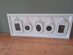Brocante Fotolijst Wanddecoratie - 4 Lijstjes, Audio, Tv en Foto, Fotografie | Fotolijsten, Ophalen of Verzenden