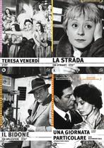 4x Italiaanse Meesterwerken DVD Federico Fellini KLASSIEKERS, Cd's en Dvd's, Dvd's | Filmhuis, Alle leeftijden, Ophalen of Verzenden