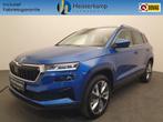 Skoda Karoq 1.5 TSI 150pk DSG/AUT Business Edition Winterpak, Auto's, Skoda, 12 maanden, Stof, Zwart, 4 cilinders