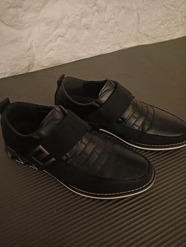 Zwarte design schoenen MT.40, nieuwstaat, Kleding | Heren, Schoenen, Nieuw, Gespschoenen, Zwart, Ophalen of Verzenden