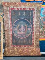 Tibetaanse oude  antieke thangka tanka thanka tangka, Ophalen of Verzenden