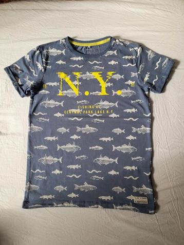Stoer nieuw blauw shirt van Name-it, maat 146/152. beschikbaar voor biedingen
