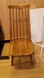 Houten stoel hoge leuning, Antiek en Kunst, Antiek | Meubels | Stoelen en Banken, Ophalen