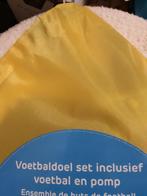 Pop Up Voetbal Doel Set incl Pomp en Bal, Sport en Fitness, Voetbal, Ophalen of Verzenden, Nieuw, Bal