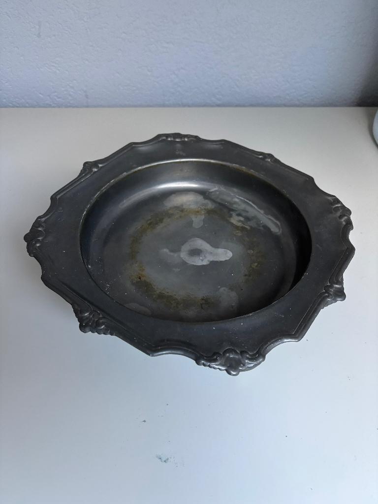 Tinnen schaal, Ophalen of Verzenden