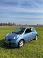 Nissan Micra 1.2 Trekhaak 3DR 2006 Blauw, Auto's, 921 kg, 4 cilinders, Blauw, Origineel Nederlands