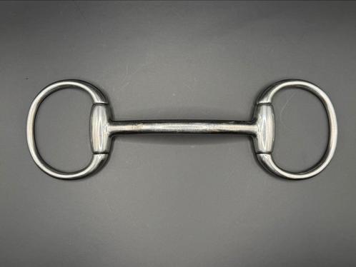 Bustrens ongebroken stang 11,5 cm RVS Harry’s Horse, Dieren en Toebehoren, Paarden en Pony's | Hoofdstellen en Tuigage, Zo goed als nieuw