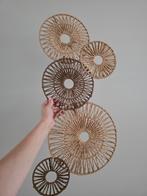 Muurdecoratie cirkels, Ophalen, Zo goed als nieuw, Glas of Kopje