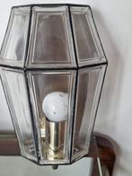 Limburg Glashütte wandlamp glas vintage lamp, Ophalen, Gebruikt, Glas, Vintage