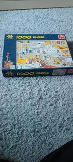 Jan van Haasteren Droste Puzzel 1000 Stukjes, Ophalen of Verzenden, 500 t/m 1500 stukjes, Zo goed als nieuw, Legpuzzel