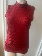 Josh V hele mooie rode top maat M, Kleding | Dames, Tops, Ophalen of Verzenden, Zo goed als nieuw, Zonder mouw, Josh V