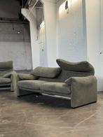 Cassina Maralunga 2- en 3-zits (NIEUWSTAAT), 250 tot 300 cm, Stof, Driepersoons, 75 tot 100 cm