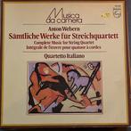 3 lp klassieke elpee vinyl  Anton Webern string quartet ea, Cd's en Dvd's, Vinyl | Klassiek, Ophalen of Verzenden, Zo goed als nieuw