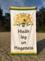 Badlaken Hieâh leg un Hageneis / NIEUW / 180 x 100 cm, Nieuw, Ophalen of Verzenden, Handdoek