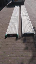 loopbrug voor steiger 6m, Doe-het-zelf en Verbouw, Ophalen, Gebruikt, Gevelsteiger, 5 meter of hoger