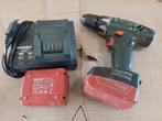 Metabo snoerloze boormachine., Doe-het-zelf en Verbouw, Gereedschap | Boormachines, Ophalen, Gebruikt, Boormachine