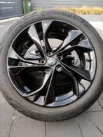 Originele Opel Astra K zwarte 17 inch velgen set 5x105, Gebruikt, Banden en Velgen, 17 inch, Ophalen of Verzenden