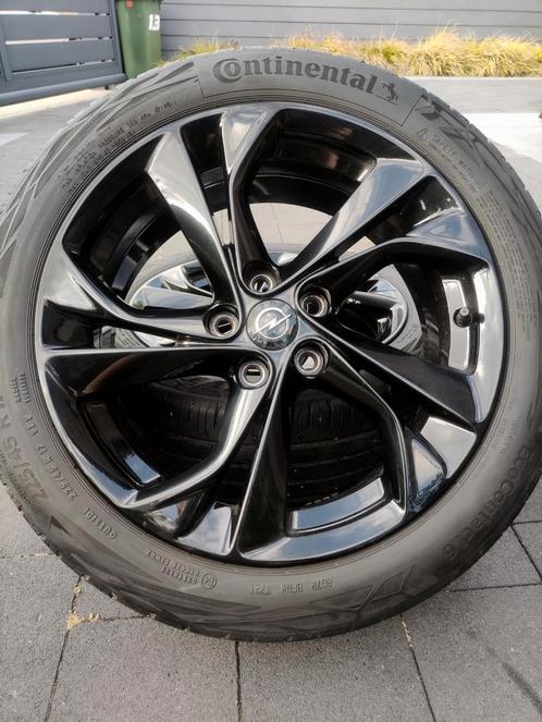 Originele Opel Astra K zwarte 17 inch velgen set 5x105, Auto-onderdelen, Banden en Velgen, Banden en Velgen, Zomerbanden, 17 inch