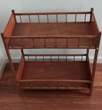 Handgemaakt houten speelgoed STAPELBED, Ophalen, Zo goed als nieuw, Babypop