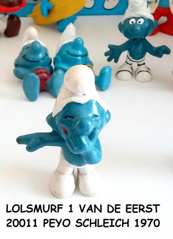 lol smurf een van de eerste smurfen nr 20011, 1970 PEYO SCHL, Verzamelen, Smurfen, Zo goed als nieuw, Poppetje, Figuurtje of Knuffel