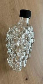 Glazen druiven flesje vintage retro oud!, Antiek en Kunst, Ophalen of Verzenden