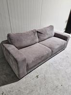 Mooie ribstof tweepersoonsbank - gereinigd, ., Minder dan 75 cm, Tweepersoons, Ophalen of Verzenden