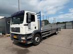 MAN TGM 18 280 4X2 213000 KM open laadbak bakwagen 3 pers, Auto's, MAN, Wit, Particulier, Euro 4