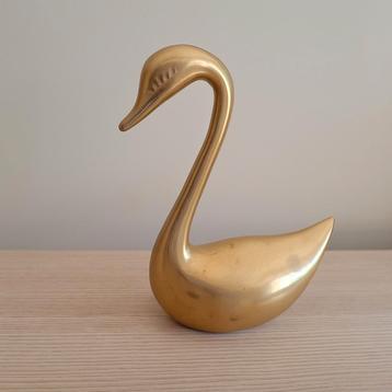  Vintage messing zwaan beschikbaar voor biedingen