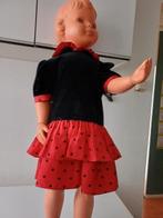 Oude looppop zie foto's  ziet er nog prima uit, Verzamelen, Poppen, Ophalen of Verzenden, Gebruikt, Pop