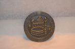 Penning Universiteit Verona - Basiliek Zeno, Postzegels en Munten, Penningen en Medailles, Ophalen of Verzenden, Brons, Buitenland