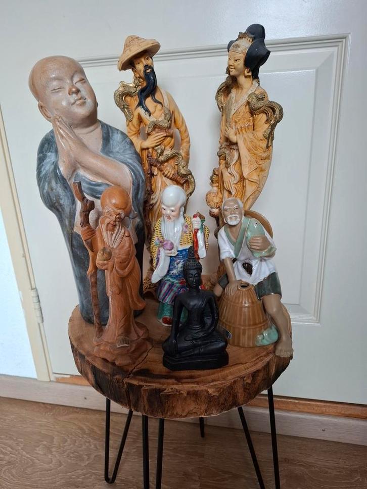 Chinese beelden, Verzamelen, Beelden en Beeldjes, Gebruikt, Ophalen of Verzenden