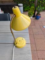 Retro Geel Lampje - 42cm, Huis en Inrichting, Lampen | Tafellampen, Ophalen, Gebruikt, Metaal, Minder dan 50 cm