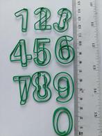 Groene cijfer paperclips, Ophalen, Nieuw