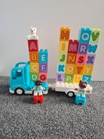 LEGO DUPLO Mijn eerste ABC vrachtwagen 10915, Duplo, Ophalen of Verzenden, Zo goed als nieuw