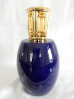 Zeer grote Lampe Berger echt kobalt, zwaar exemplaar, Ophalen of Verzenden