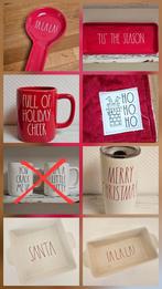 Diverse Rae Dunn Kerstitems o.a. uit de VS geïmporteerd., Ophalen of Verzenden