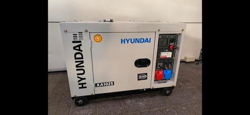 Aggregaat Hyundai XA1025, Doe-het-zelf en Verbouw, Aggregaten, Nieuw, Dieselolie, 5 tot 10 kVA, Elektrisch startend, Ophalen
