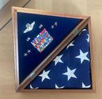 USAF major general internment flag case, Verzamelen, Ophalen of Verzenden, Nieuw, Patch, Badge of Embleem