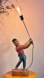 Tafellamp "Golfer", Ophalen, Zo goed als nieuw, 75 cm of meer, Funky,Home,Decoratief,Cool,Retro,Design.