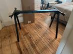 Ikea Trotten onderstel zwart (120cm), Huis en Inrichting, Ophalen, Zo goed als nieuw, Bureau